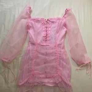 NWT XS Lioness Pink Mini Dress